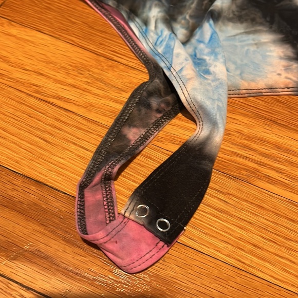 Popular 21 Tie-Dye Short-Sleeved Bodysuit - Picture 9 of 9